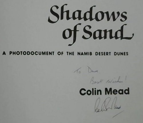 Shadows of Sand : A Photodocument of the Namib Desert Dunes