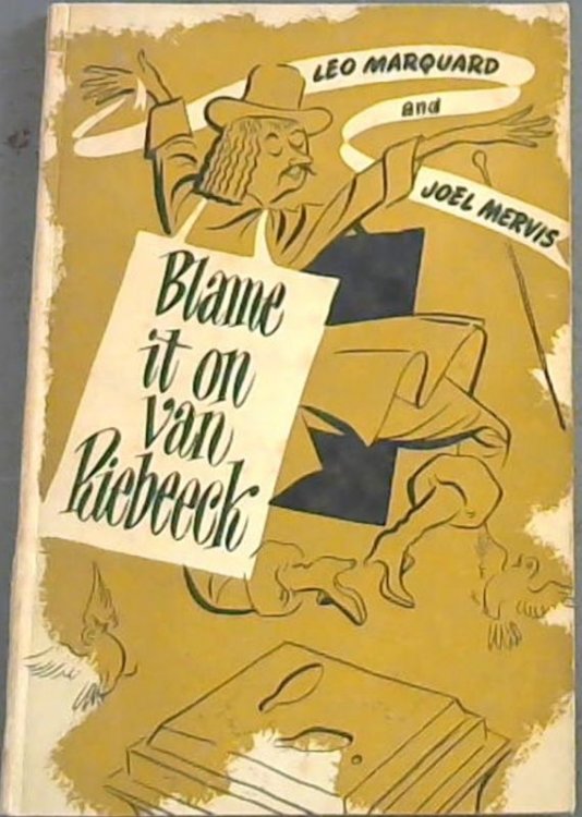 Blame it on Van Riebeeck