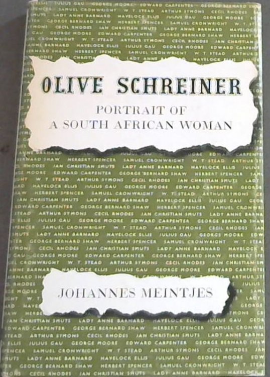 Olive Schreiner : A Portrait of a South African Woman