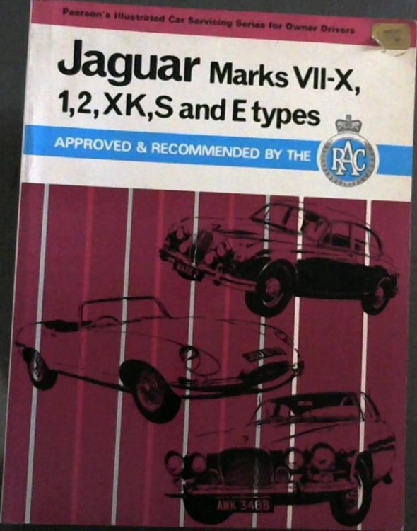 Jaguar Marks VII-X, 1,2,XK,S & E types