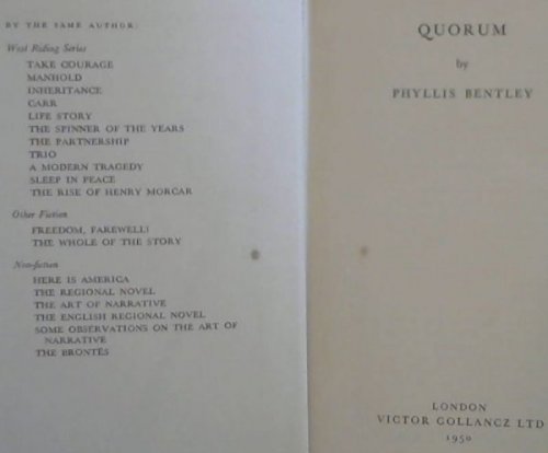 Image for Quorum Quorum