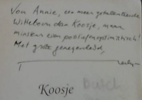 Image for Koosje - een dinsdagskind Koosje - een dinsdagskind