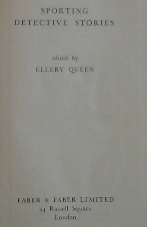 Image for Sporting Detective Stories Sporting Detective Stories