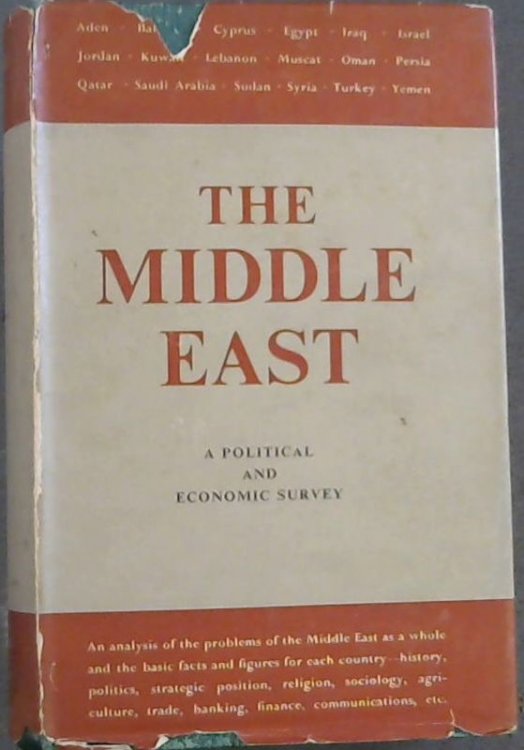 The Middle East: A Political and Economic Survey