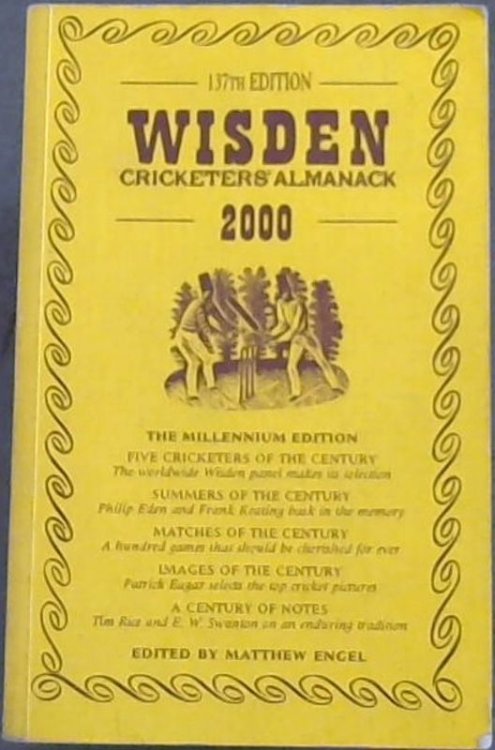 Image for 137TH Year Wisden Cricketers' Almanack (The Millenium Edition) 137TH Year Wisden Cricketers' Almanack (The Millenium Edition)
