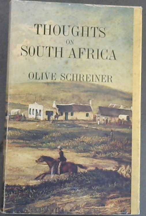 Thoughts on South Africa (Africana reprint library) Volume 10