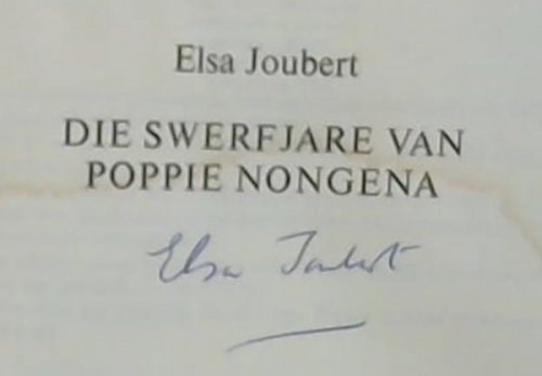Die Swerfjare van Poppie Nongena