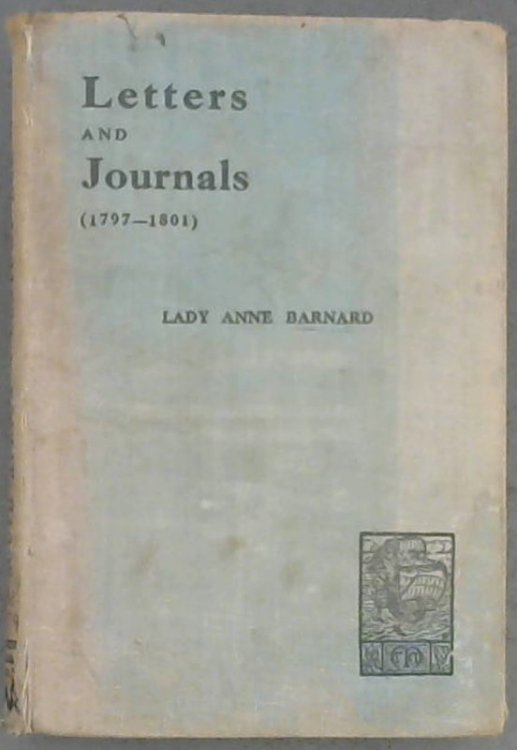 Letters and Journals (1797 - 1801