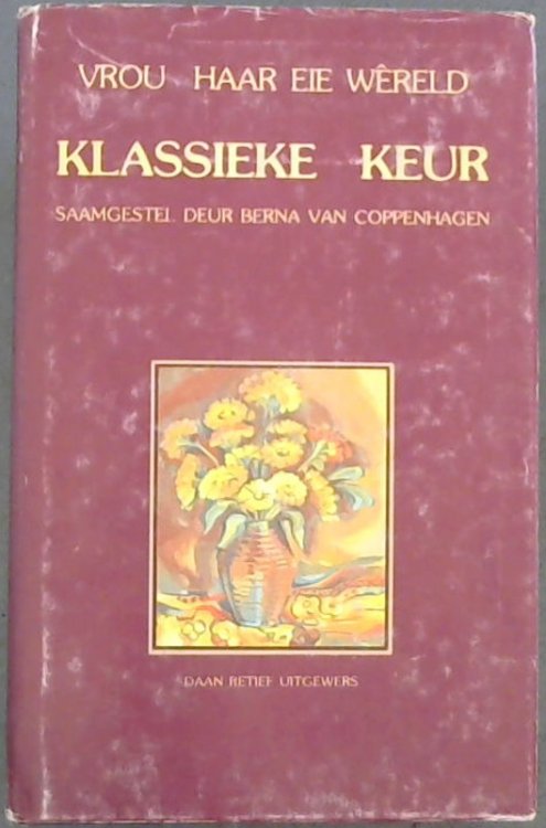 Vrou Haar Eie Wereld Klassieke Keur