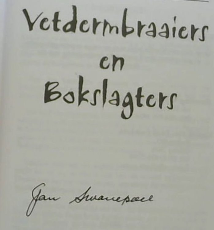 Vetdermbraaiers en Bokslagters