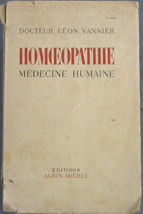 Image for Homoeopathie : Mdicine Humaine Homoeopathie : Mdicine Humaine