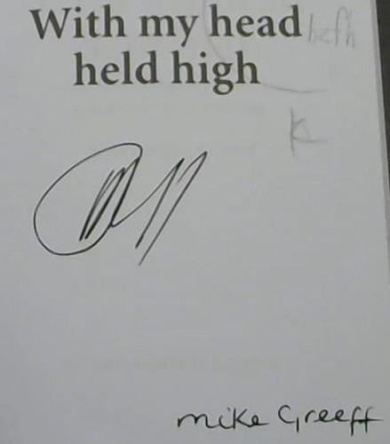 With My Head Held High : Mike Greeff's Story