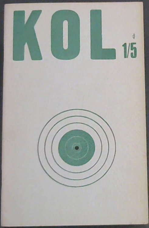 Kol Jaargang 1 Nommer 5 Januarie-Februarie 1969
