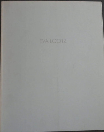Eva Lootz 9 March - 17 April South London Gallery