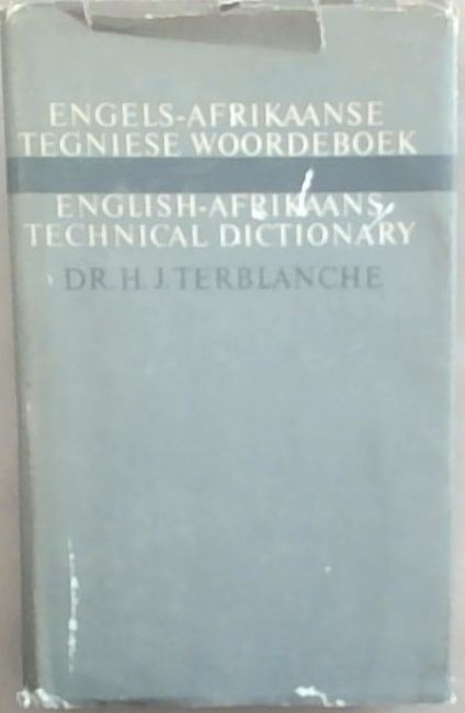 Engels - Afrikaanse Tegniese Woordeboek / English - Afrikaans Technical Dictionary