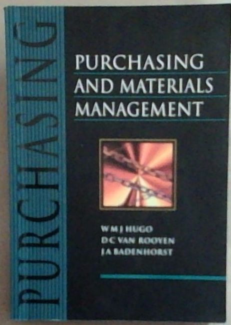 Purchasing and Materials Management
