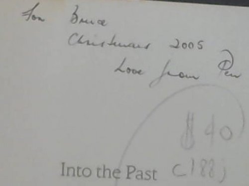 Into the Past : a Memoir