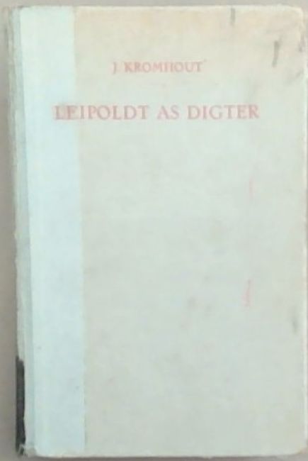 Leipoldt as Digter