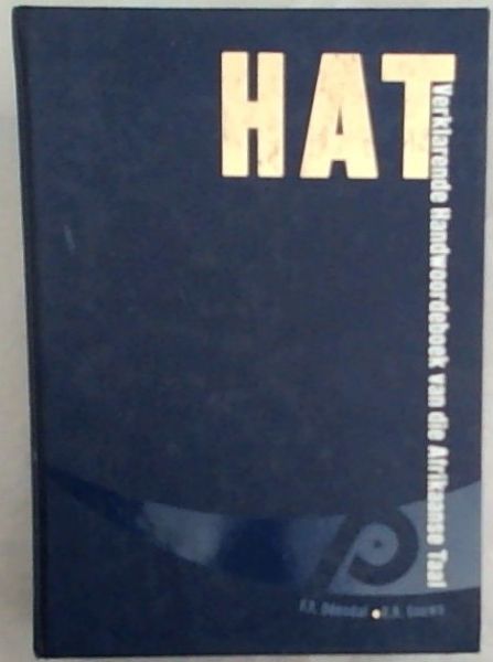 HAT verklarende Handwoordeboek van die Afrikaanse Taal(Afrikaans Edition)
