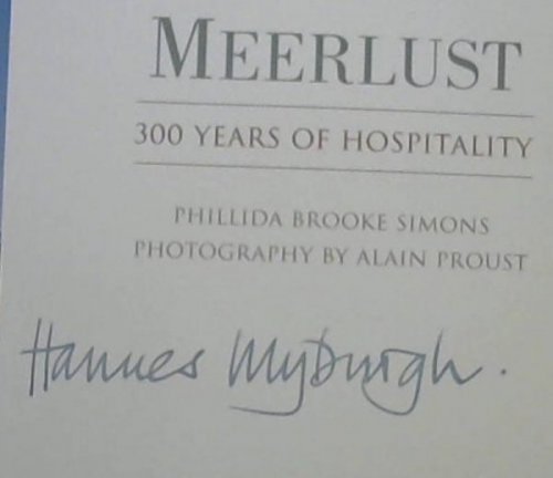 Image for Meerlust: 300 Years of Hospitality Meerlust: 300 Years of Hospitality