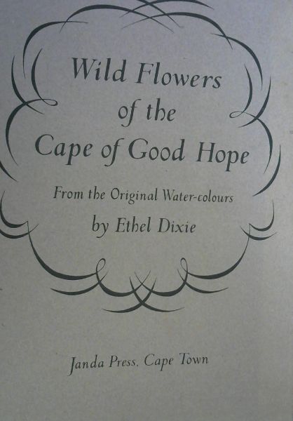 Wild Flowers of the Cape of Good Hope