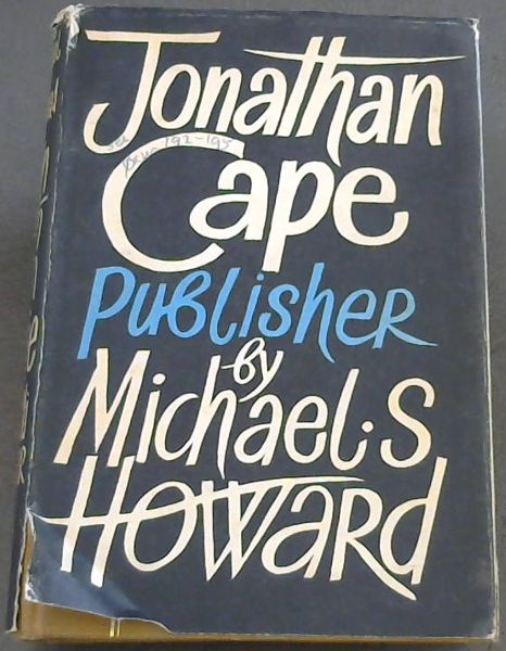 Jonathan Cape, Publisher