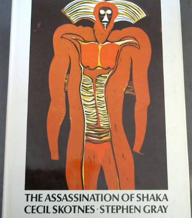 The Assassination of Shaka by Mhlangane Dingane and Mbopa on 22 September 1828 at Dukuza by which act the Zulu nation first lost its empire