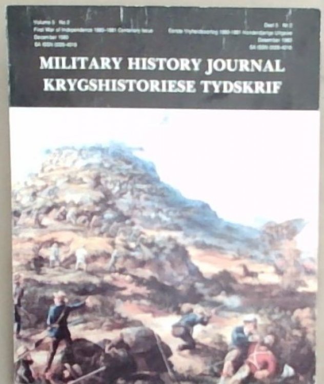Military History Journal/Krygshidtoriese Tydskrif Volume 5. No.2
