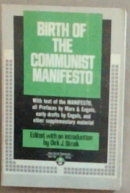 Birth of the Communist Manifesto