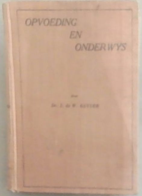 Opvoeding en Onderwys