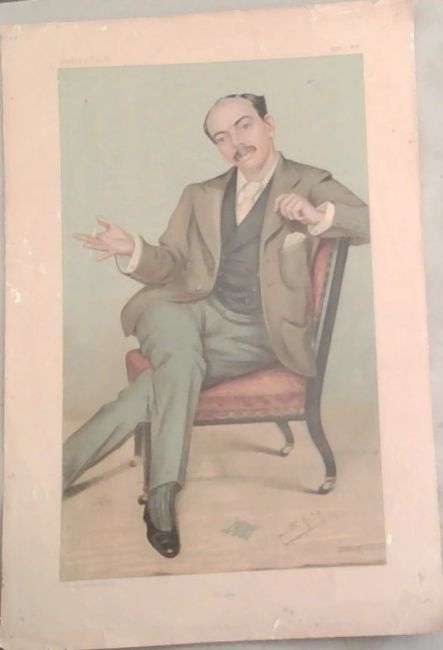Leander Starr Jameson (1953-1917) Colour Print from Vanity Fair