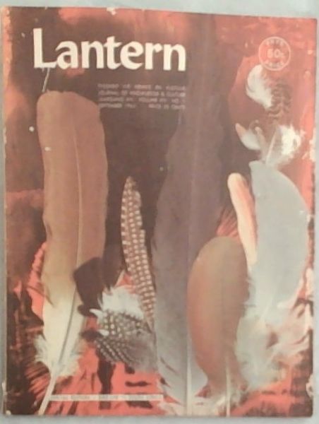 Lantern: Special Edition; Bird-life In South Africa; Vol XIV; No. 1; September 1964