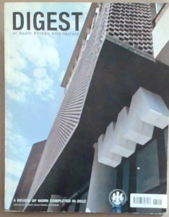 Image for Digest South African Architecture: Volume 17 Digest South African Architecture: Volume 17