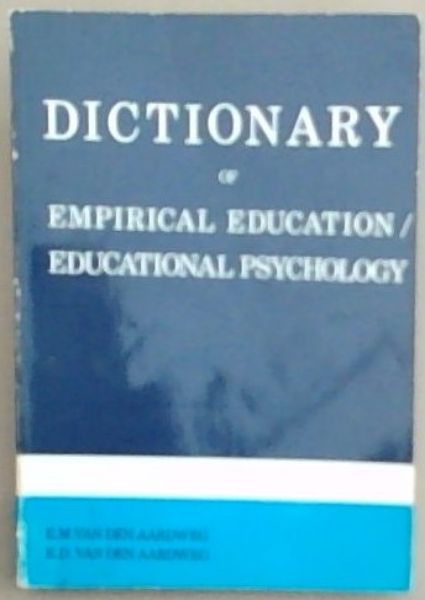 Dictionary of Empirical Education/Educational Psychology