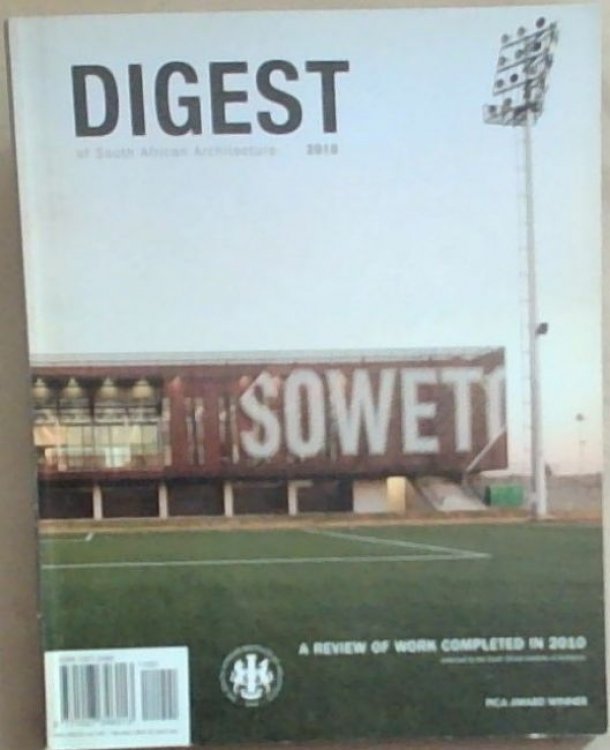 Image for Digest South African Architecture: 2010 Digest South African Architecture: 2010