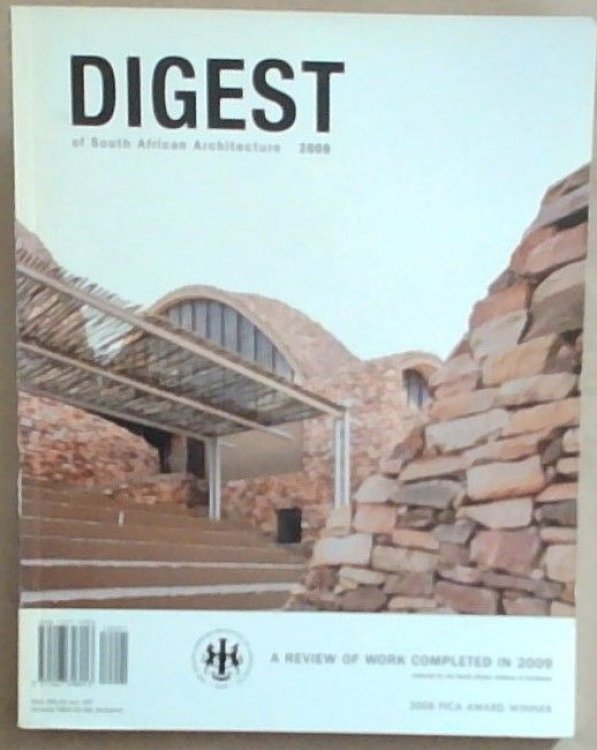 Image for Digest South African Architecture: 2009 Digest South African Architecture: 2009