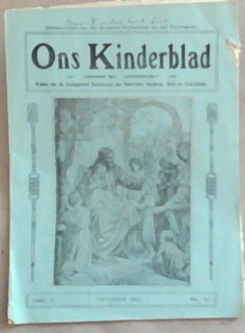 Ons Kinderblad , Deel 5, Oktober 1921 , No. 10
