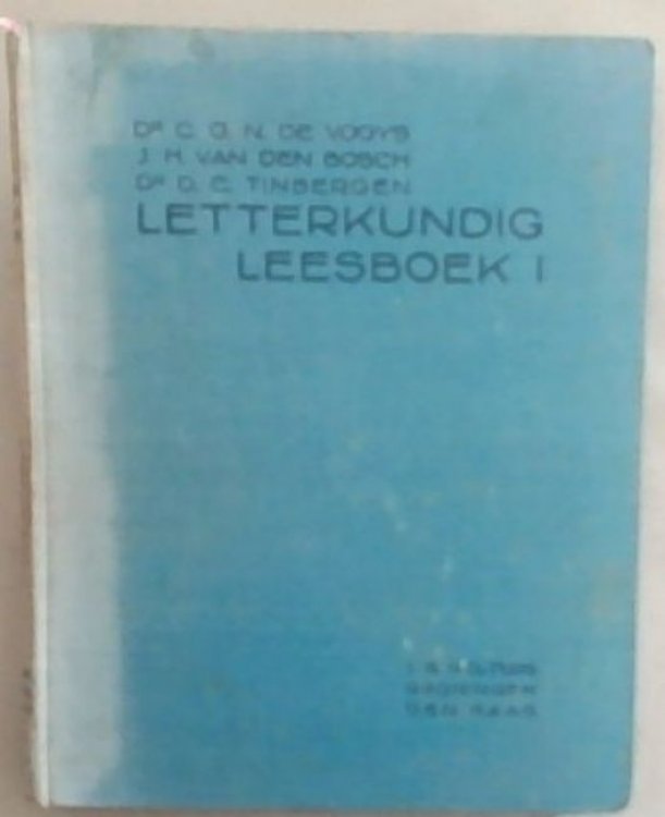 Letterkundig Leesboek: Voor Hoogere Burgerscholen Gymnasia en Kweekscholen, Eerste Deel