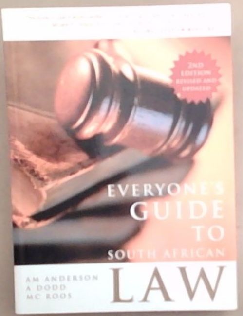 Everyone's Guide To South African Law