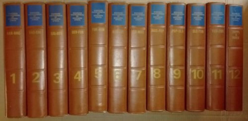 Standard Encyclopaedia of Southern Africa Volume 1-12