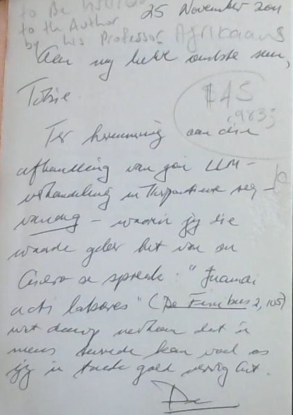 Die Geskiedenis van die Oorerflikheid van Aksies op grond van Onregmatige Daad in die Suid-Afrikaanse Reg