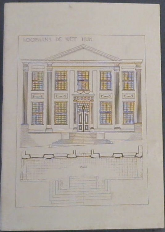 A Short introduction to the Koopmans de Wet House