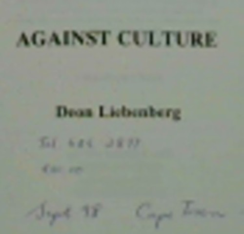 Against Culture
