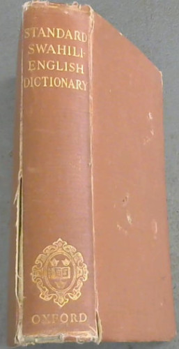 Standard Swahili-English Dictionary