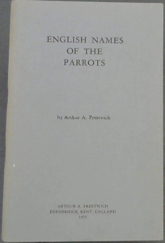 English Names Of the Parrots