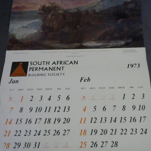 The Way Through the Mountains - Calendar 1973
