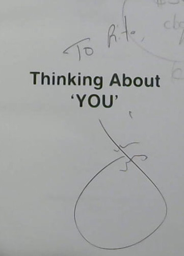 Thinking About 'You'