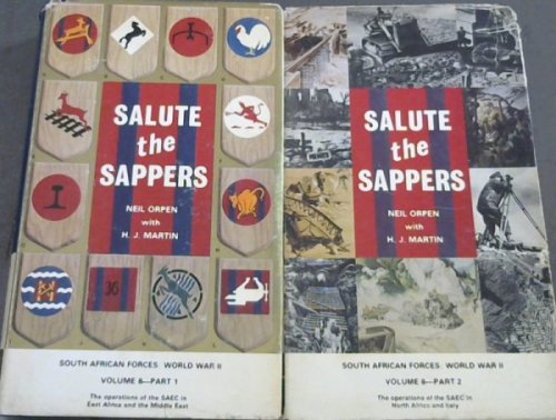 Image for Salute the Sappers Volume VIII - 2 parts (South African Forces World War II) Salute the Sappers Volume VIII - 2 parts (South African Forces World War II)