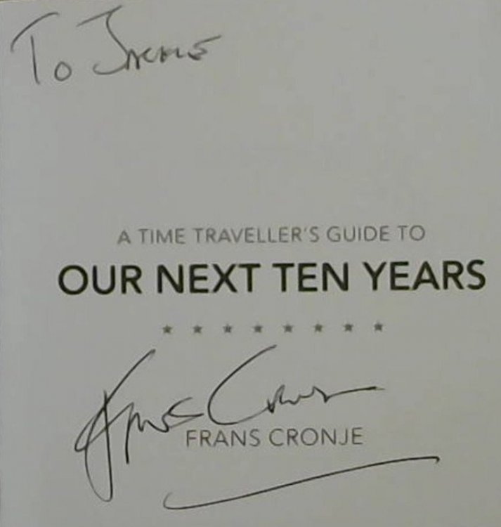 A Time Traveller's Guide to Our Next Ten Years