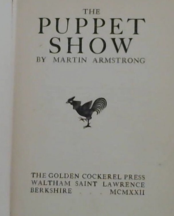 Image for The Puppet Show The Puppet Show